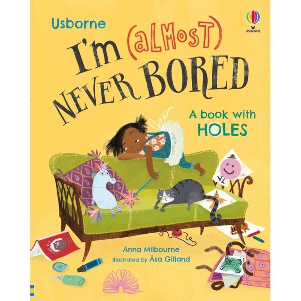 I'm (Almost) Never Bored -- Anna Milbourne